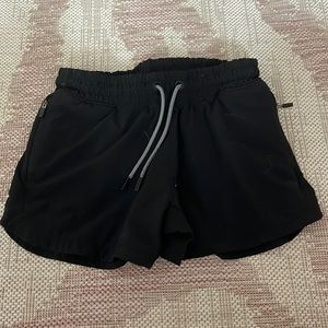 Athleta black shorts never worn